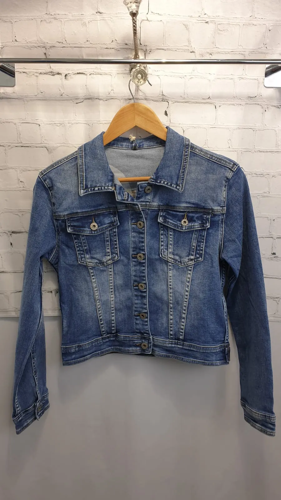 Indian Logo Melly & Co Denim Jacket