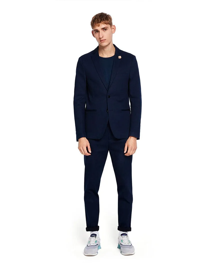 Indigo Suit Trousers Super Slim Fit