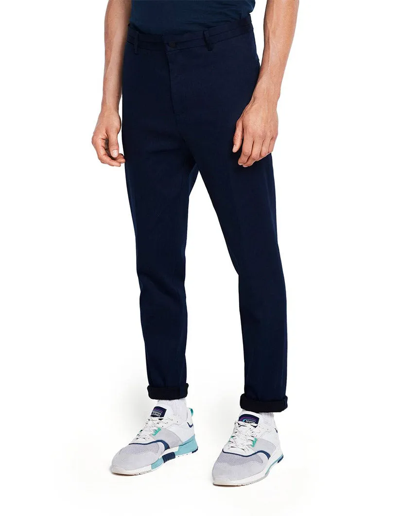 Indigo Suit Trousers Super Slim Fit