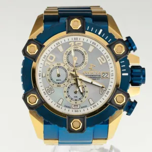 INVICTA 13769 Reserve Octane Swiss Automatic Movt. 52mm Watch MOP Dial!