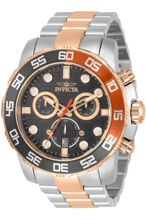 Invicta Men's Pro Diver Scuba 50mm Stainless Steel Quartz Chronograph Watch, Two Tone (Model: 33300)