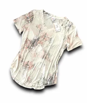 Iris - Pink Grey Shibori Tie Dye