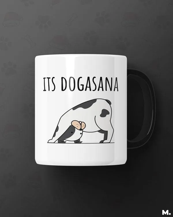 Its dogasana printed mugs
