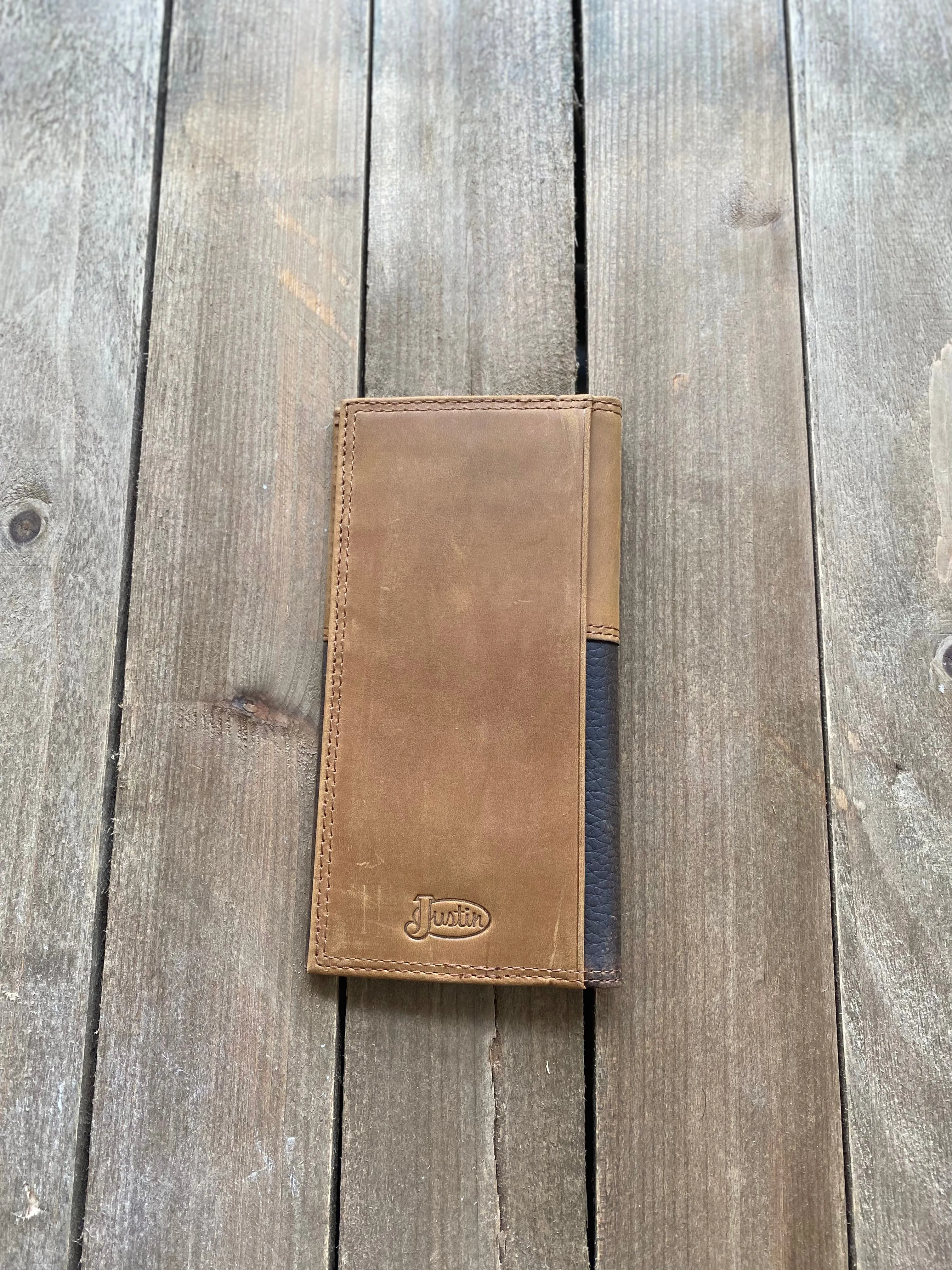 Justin's Rodeo Wallet Serape Inlay