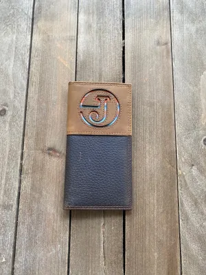 Justin's Rodeo Wallet Serape Inlay