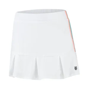 K-Swiss Tac Hypercourt Pleated Badminton Skirt 3 - White