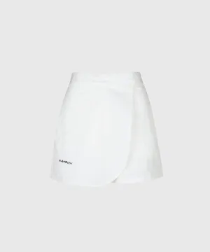 KANDINI Windflow Wrap Skirt - White