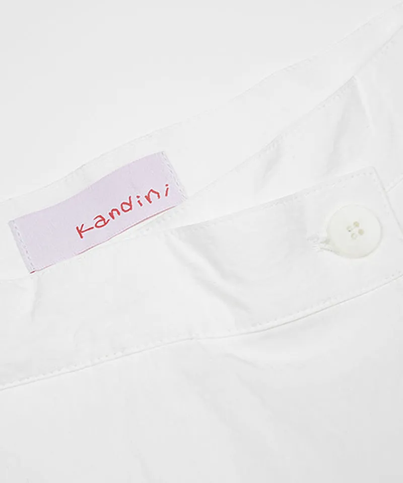 KANDINI Windflow Wrap Skirt - White