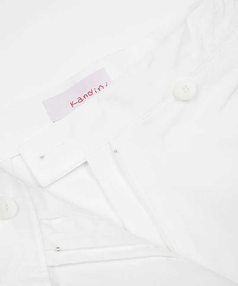 KANDINI Windflow Wrap Skirt - White
