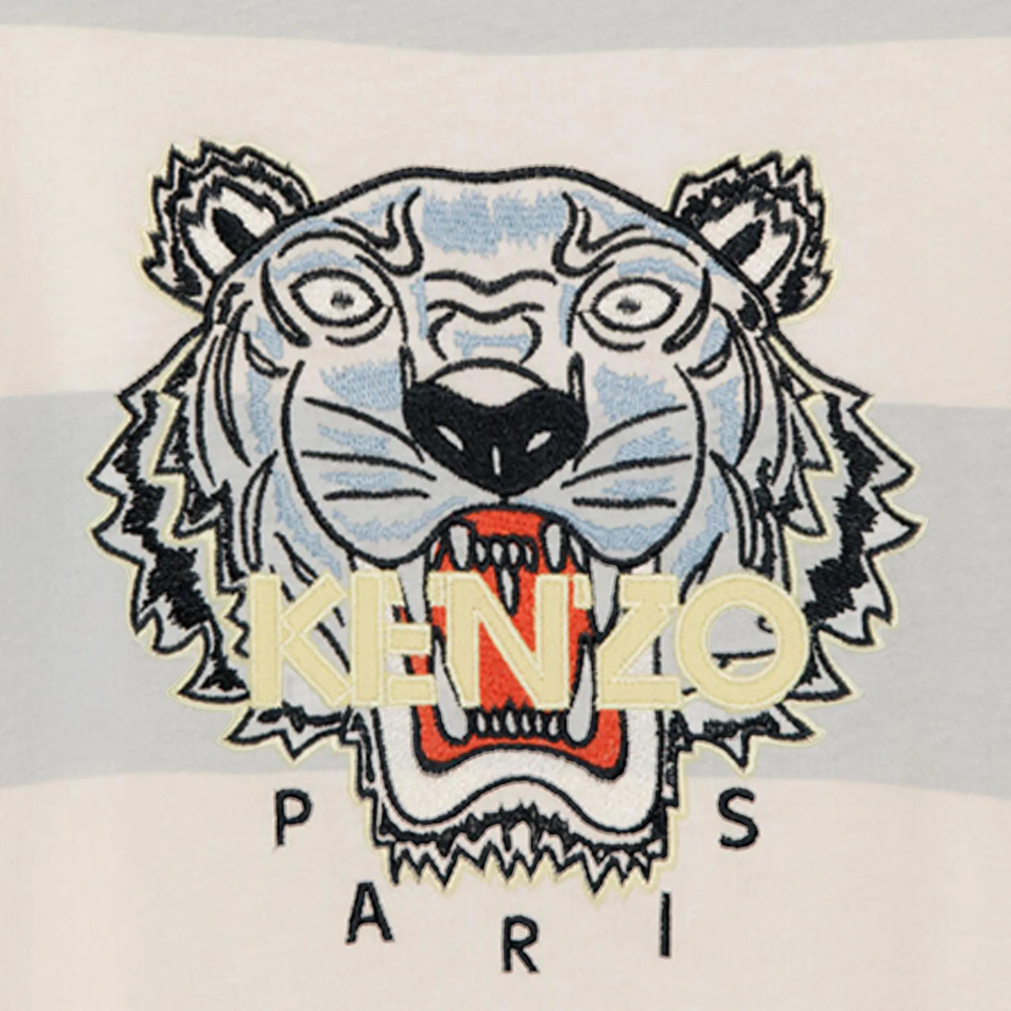 Kenzo Kids Striped Tiger T-Shirt