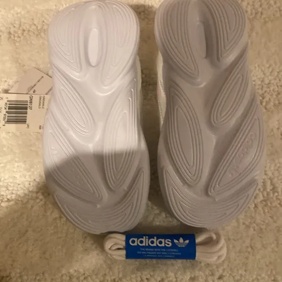 Kids Brand New White Adidas Sneakers