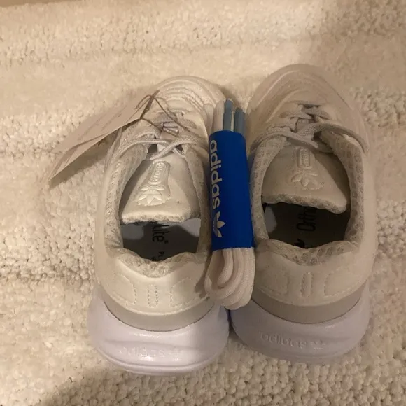 Kids Brand New White Adidas Sneakers