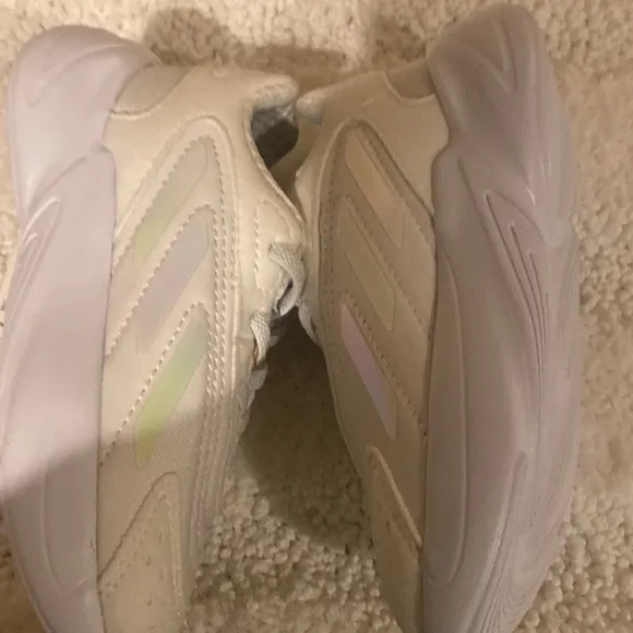 Kids Brand New White Adidas Sneakers