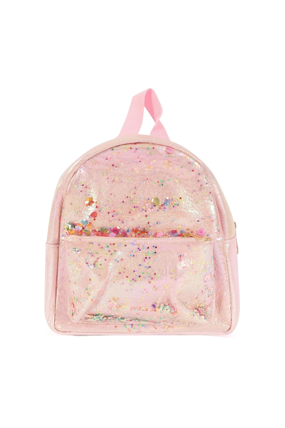 Kids Glitter Backpack Pink - Pack of 6
