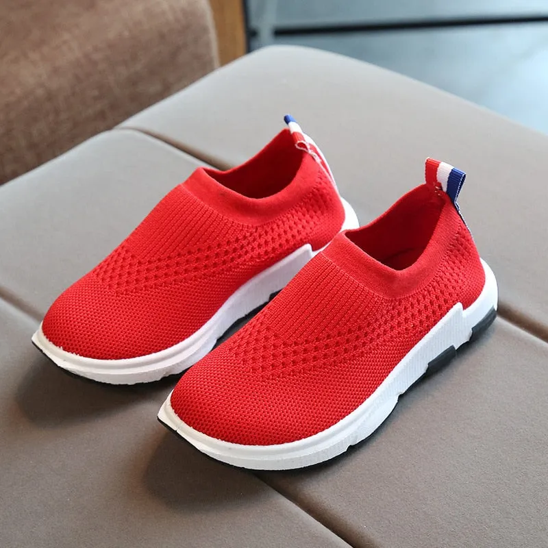 Kids Sneakers Running Children Shoes Breathable Knit Socks Sneakers