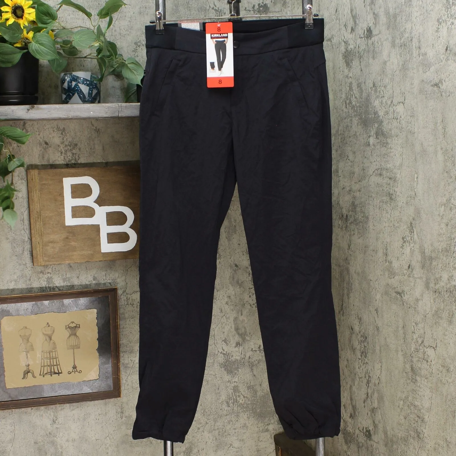 Kirkland Signature Women's Cinchable Woven Rip Stop Pants