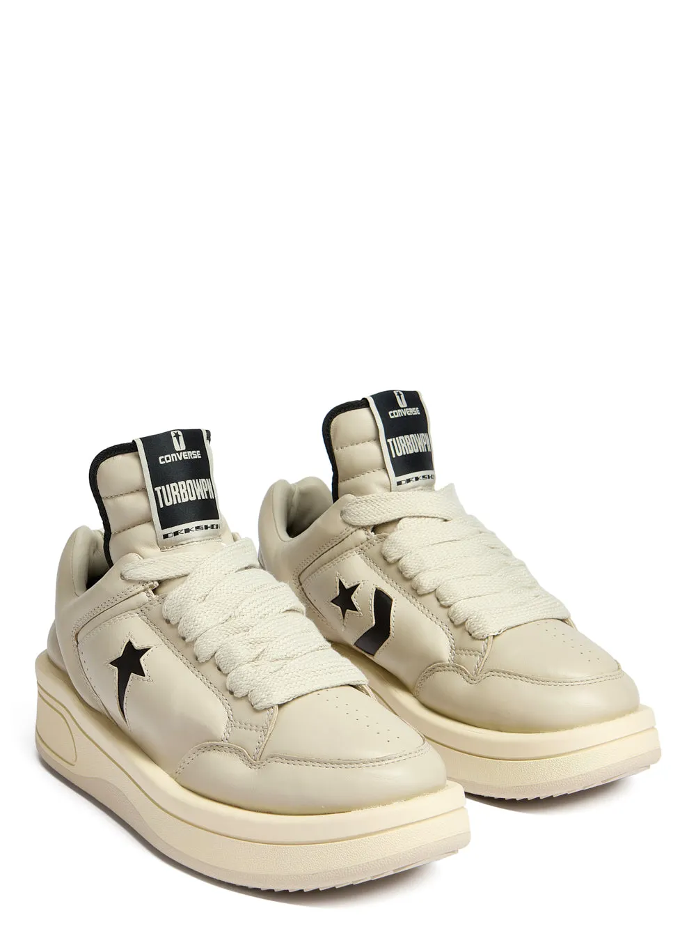 Konversera x drkshwd turbowpn ox läder sneakers