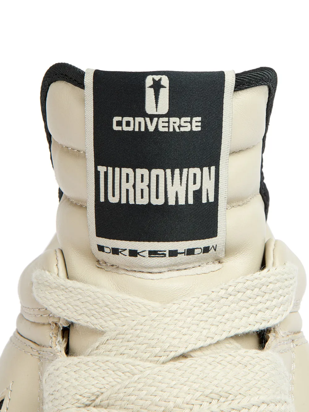 Konversera x drkshwd turbowpn ox läder sneakers