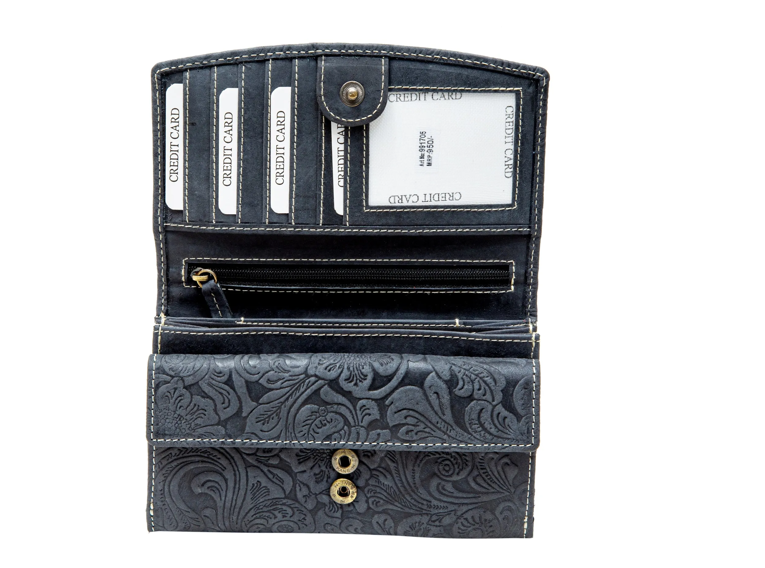 LADIES LEATHER CLUTCH 991705