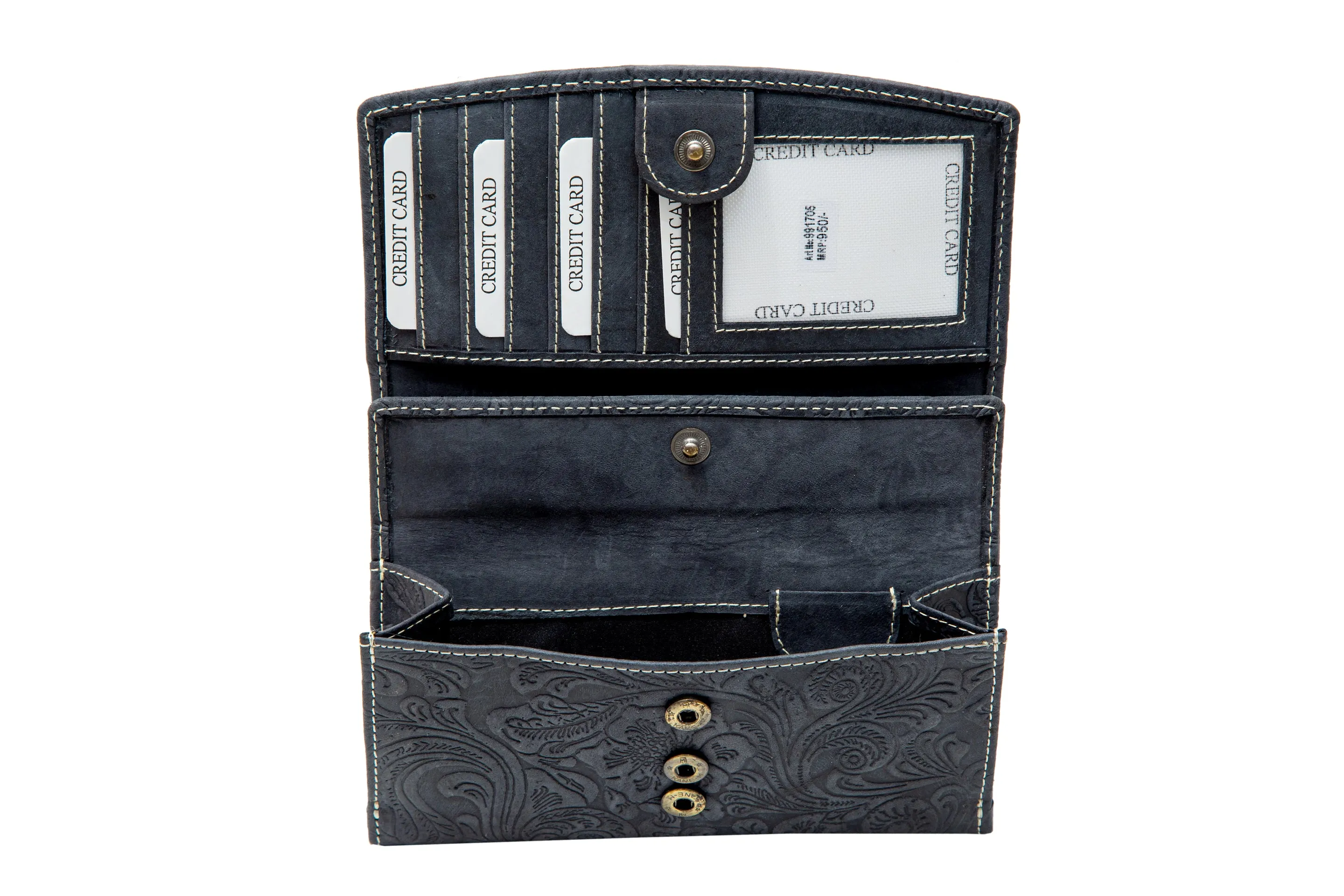 LADIES LEATHER CLUTCH 991705