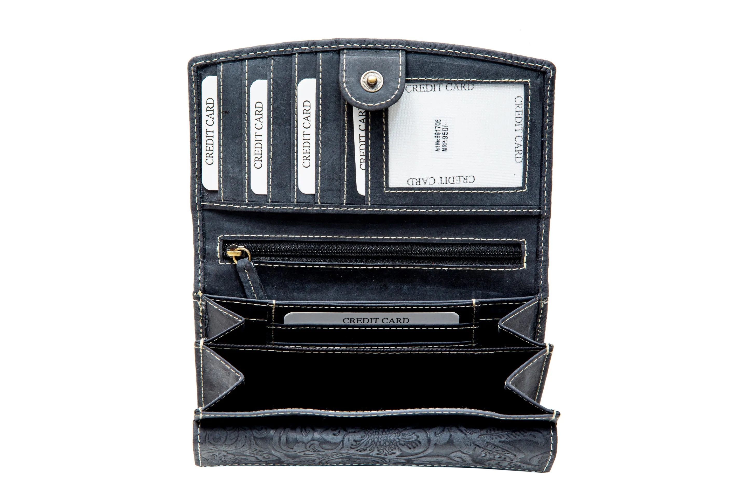 LADIES LEATHER CLUTCH 991705