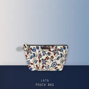 Lata Block Printed Pouch