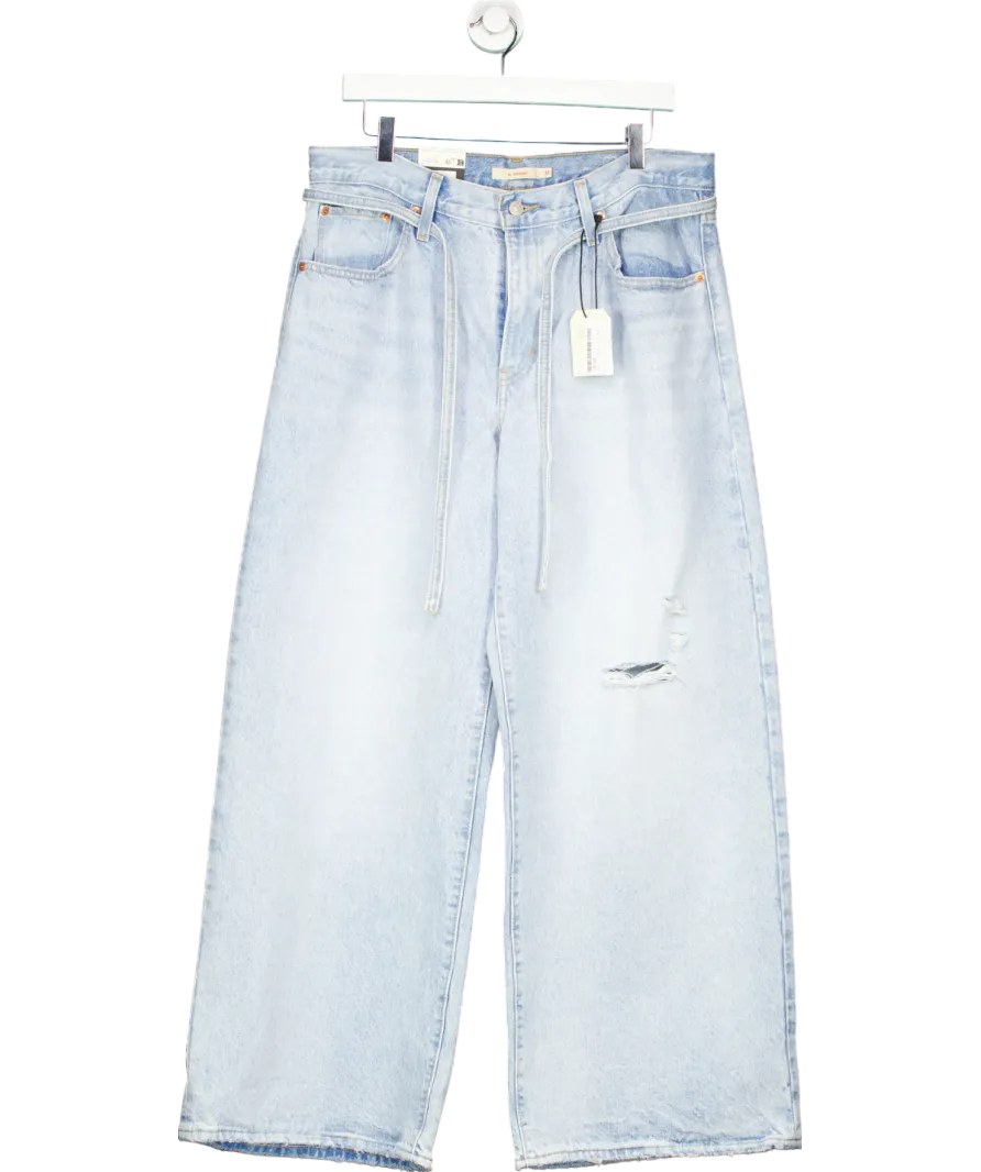 levis Blue Straight Leg Jeans W31