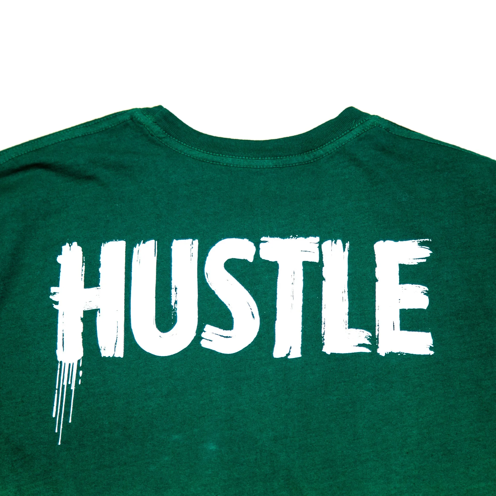 Liberty & Hustle T - Dipped Green