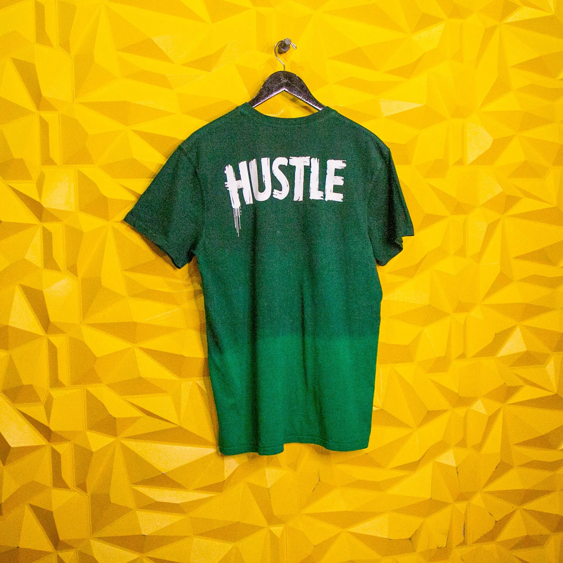 Liberty & Hustle T - Dipped Green