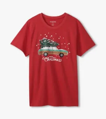 Little Blue House by Hatley | Merry Christmas, Tee | Men's