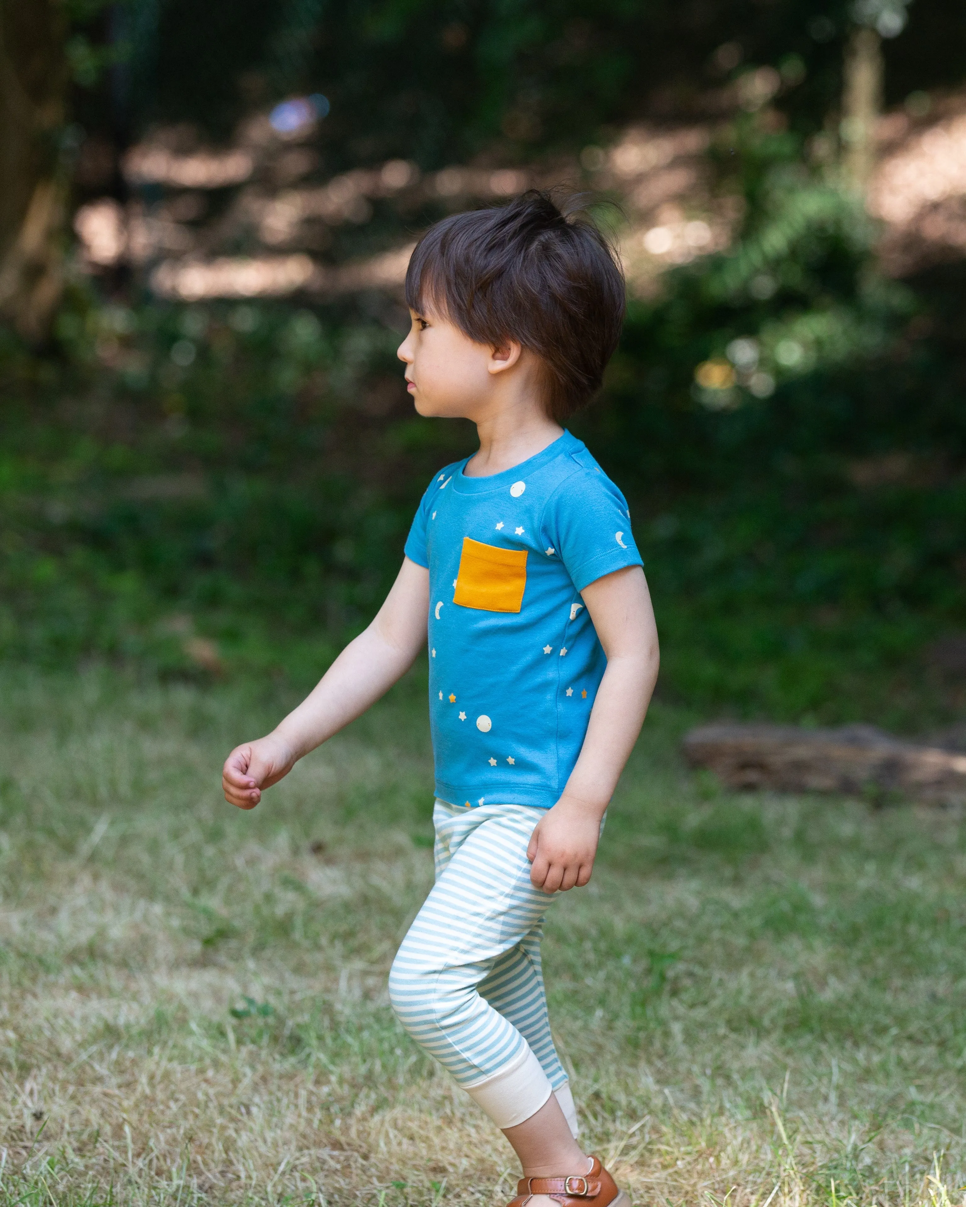 Little Green Radicals Dawn Organic T-Shirt and Jogger Playset