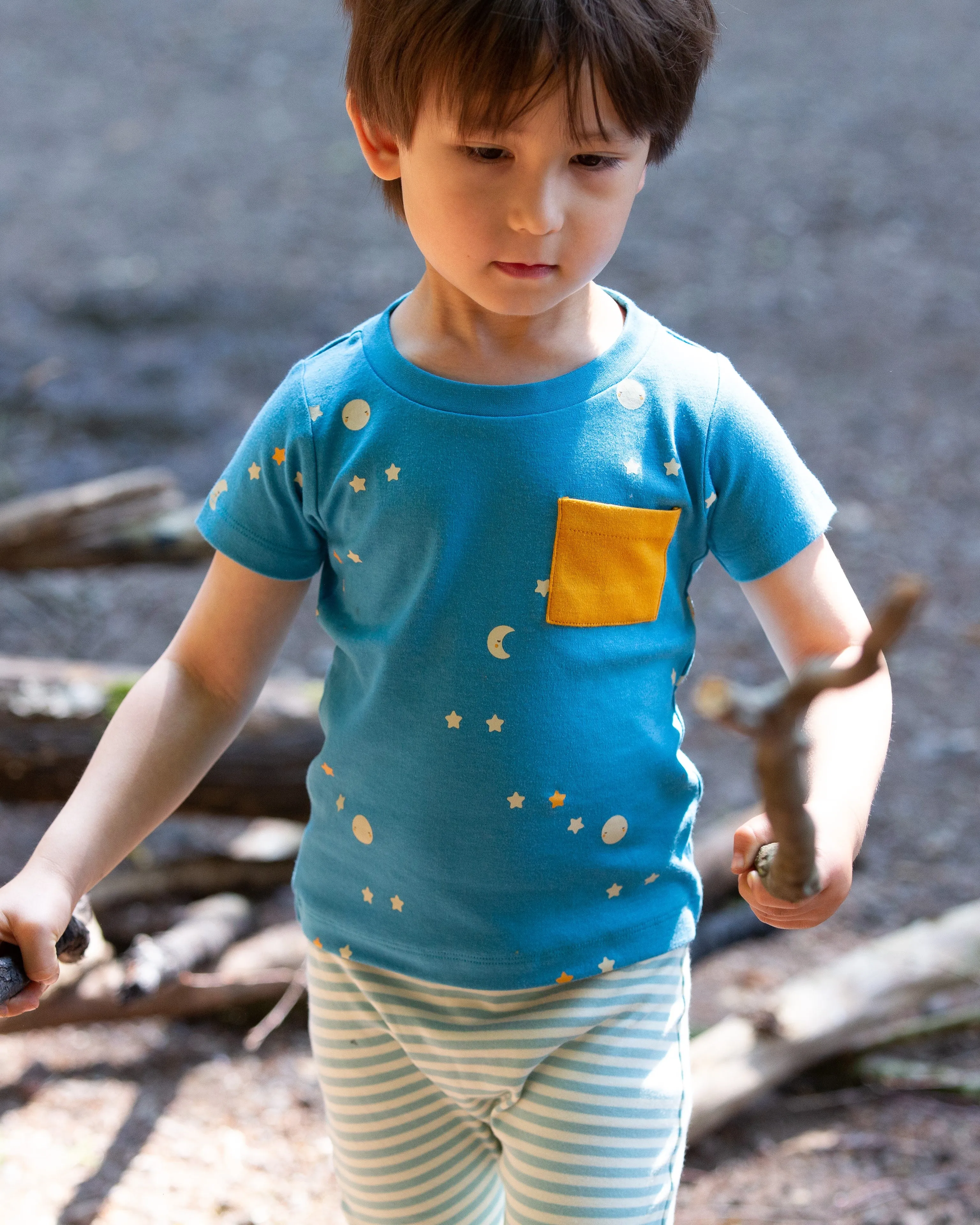 Little Green Radicals Dawn Organic T-Shirt and Jogger Playset