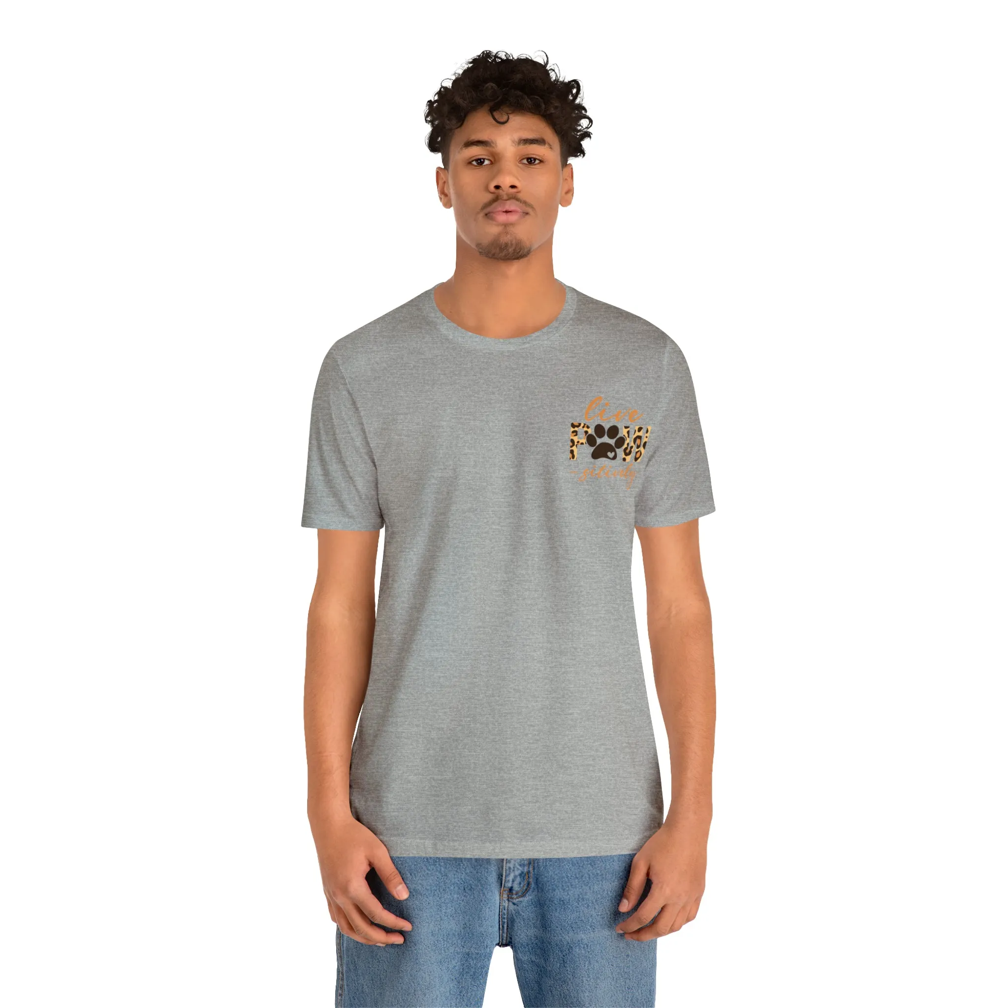 Live Pawsitively Leopard Tee