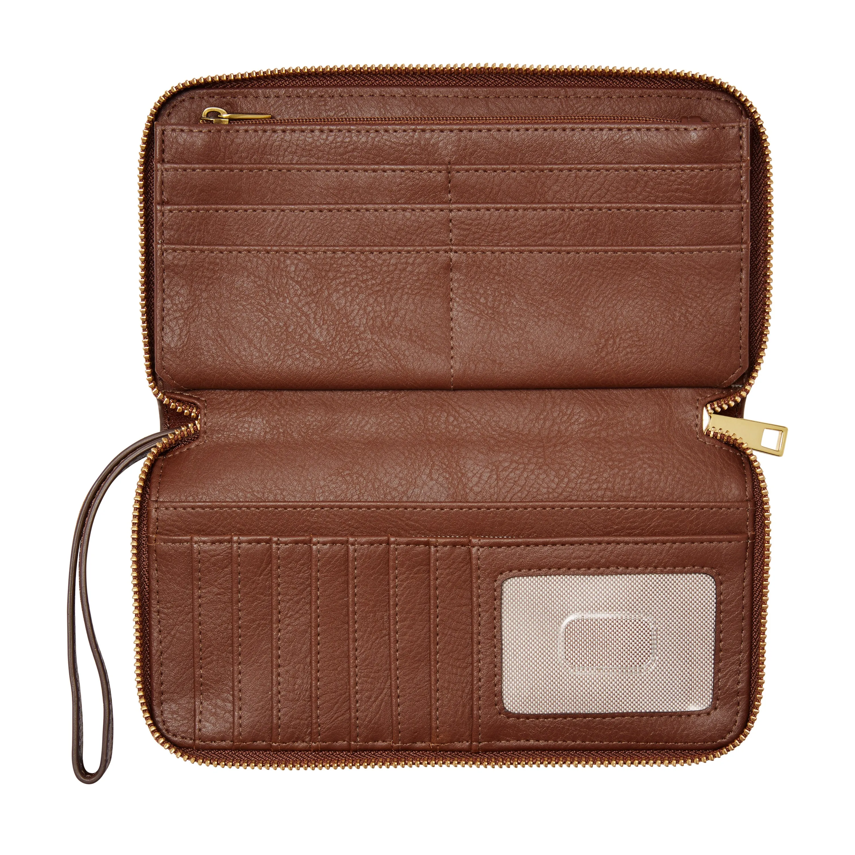 Liza Zip Around Clutch
