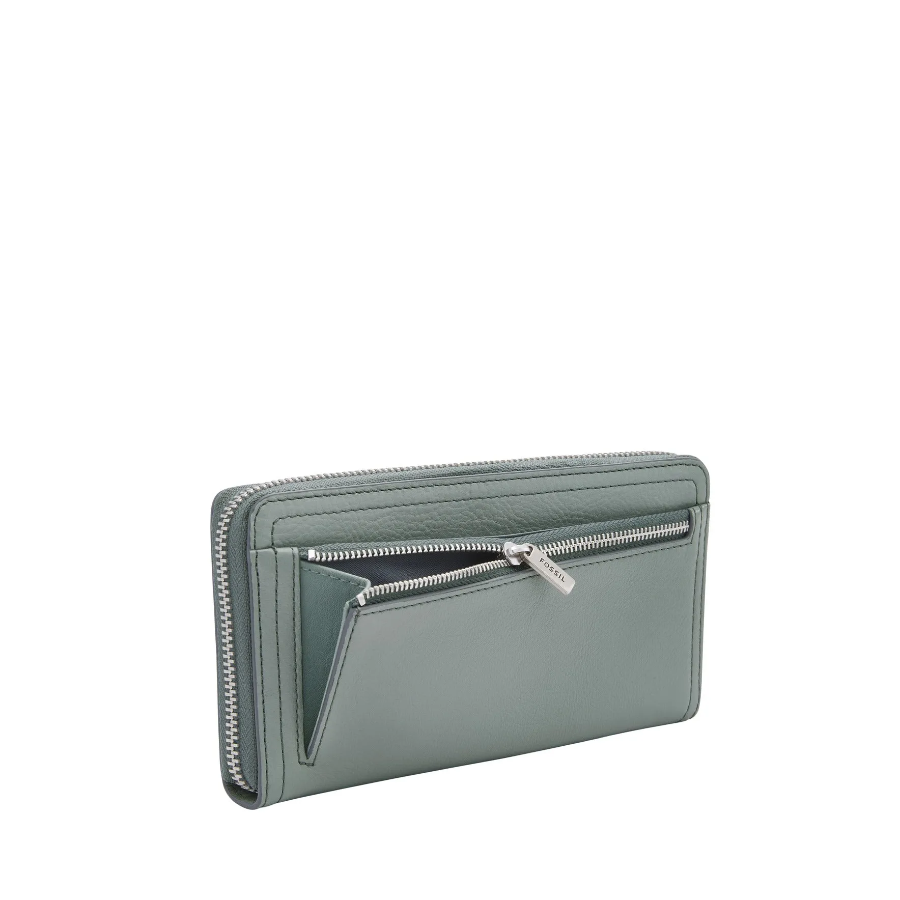 Logan RFID Zip Around Clutch