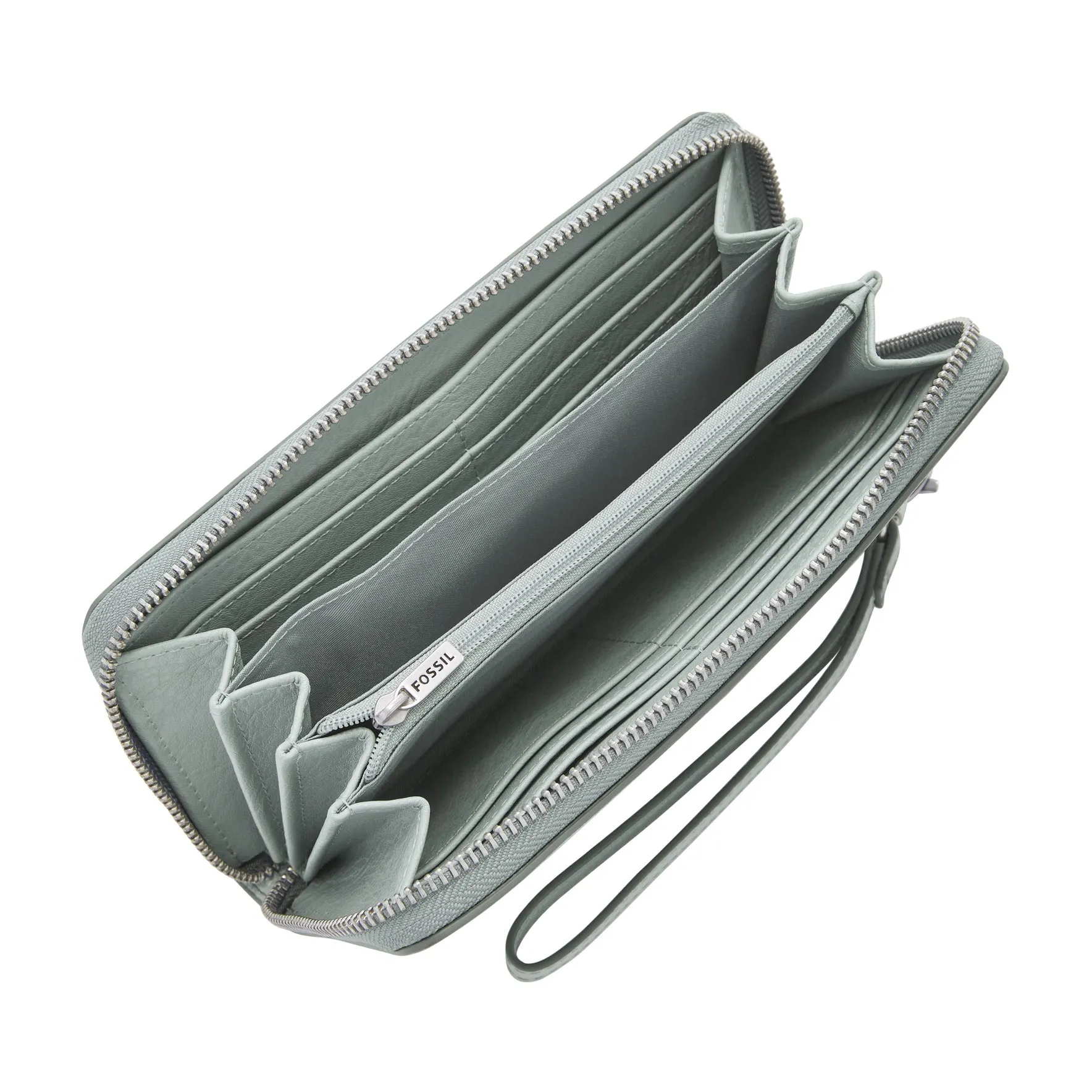 Logan RFID Zip Around Clutch