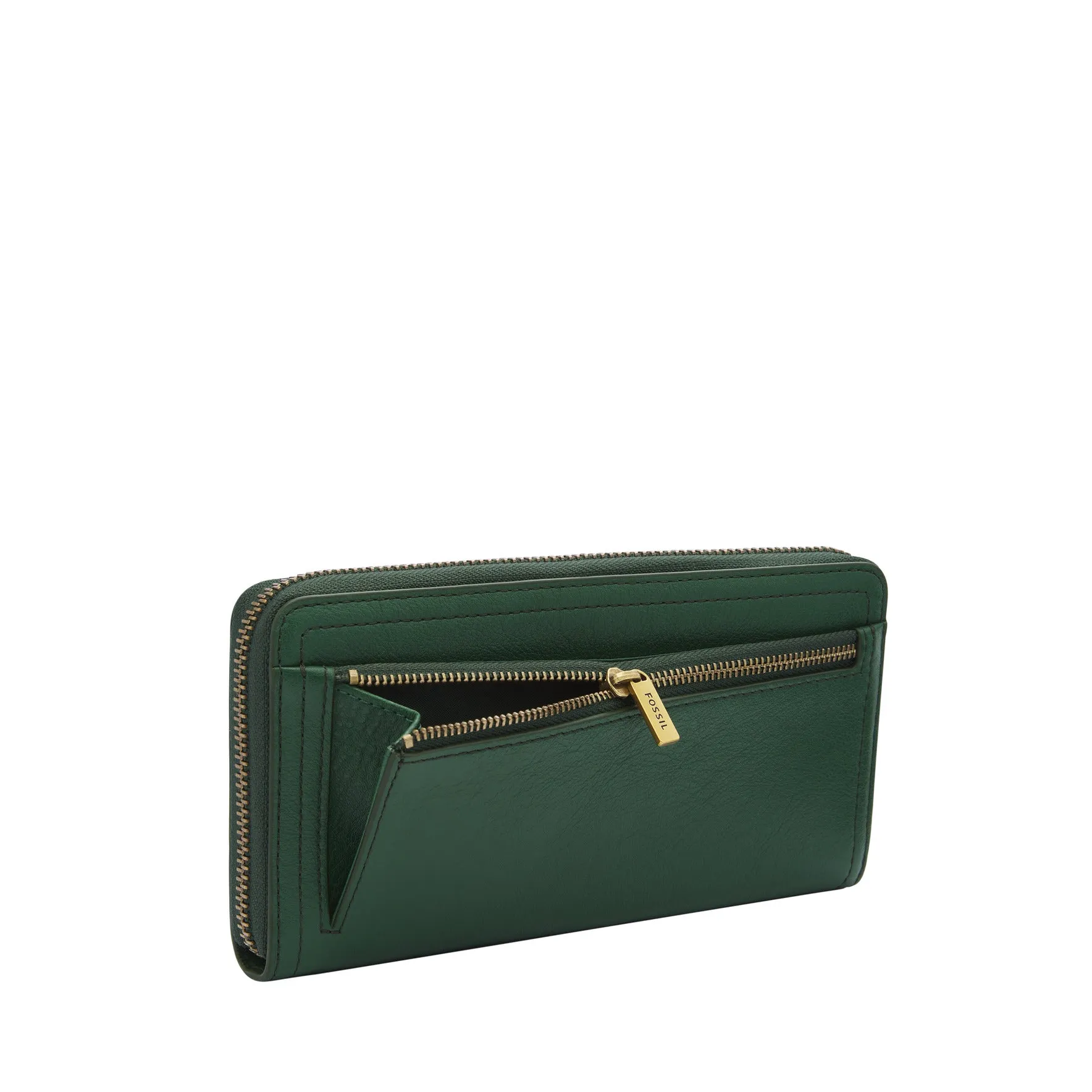 Logan RFID Zip Around Clutch