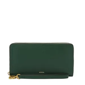Logan RFID Zip Around Clutch