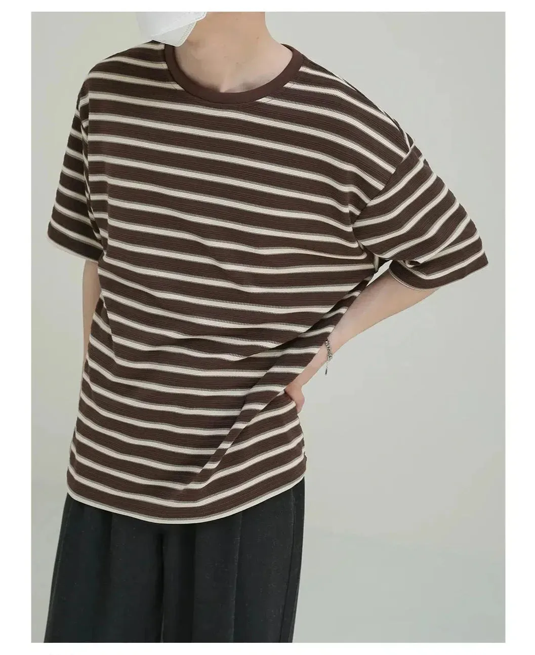 Loose Fit Striped T-shirt