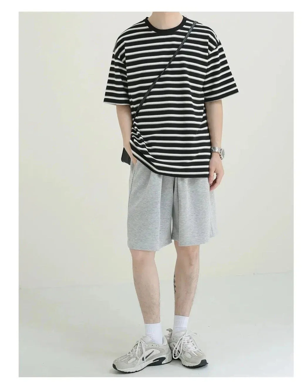 Loose Fit Striped T-shirt