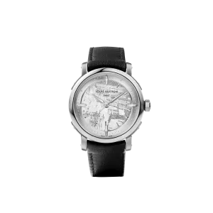 Louis Vuitton Escale, Automatic, 39MM, Platinum
