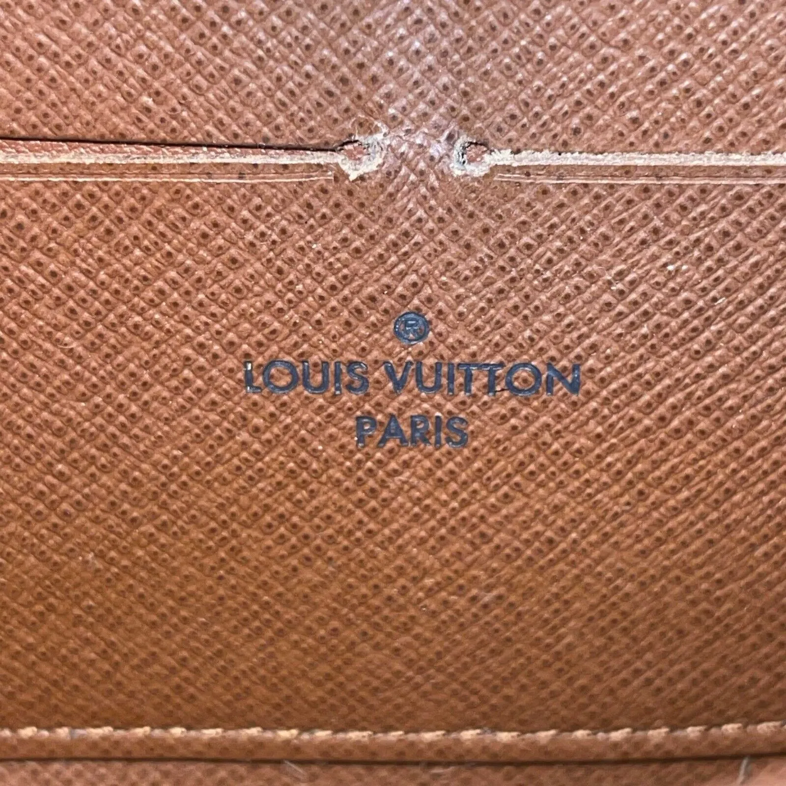 Louis Vuitton - LV Brown / Tan Monogram Zip Around Zippy Wallet