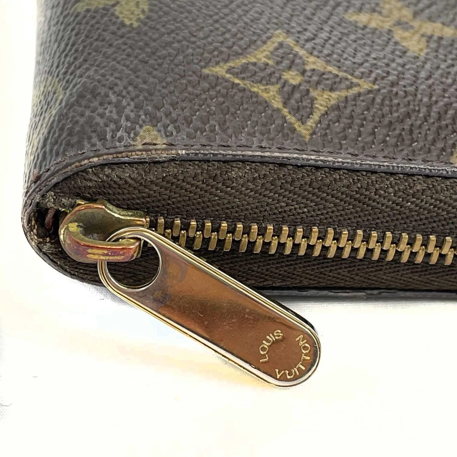 Louis Vuitton - LV - Zippy Coin Purse - Brown Monogram Coated Canvas Wallet