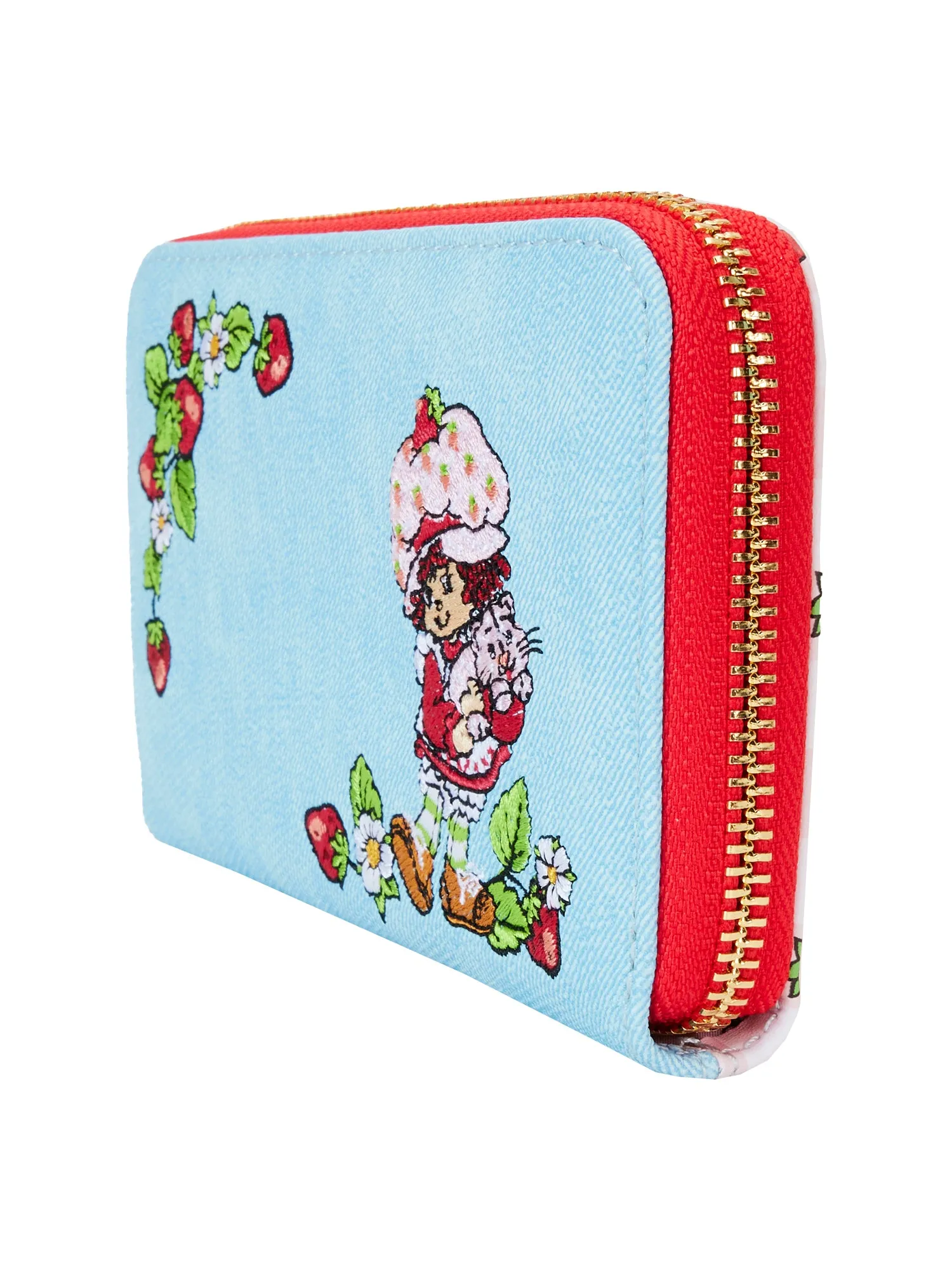 Loungefly x Strawberry Shortcake Zip Around Denim Wallet