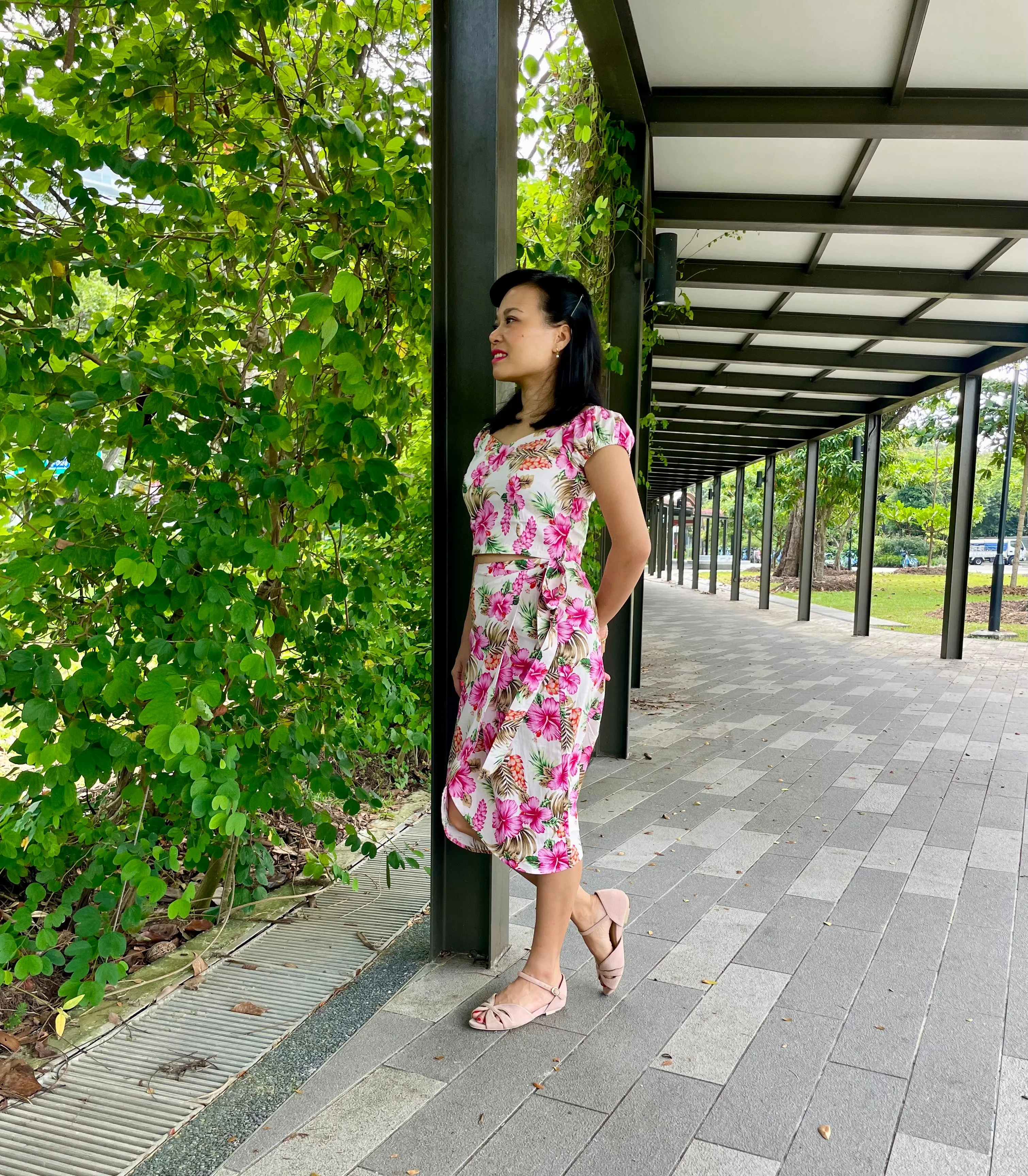 Lucy Tulip Wrap Skirt