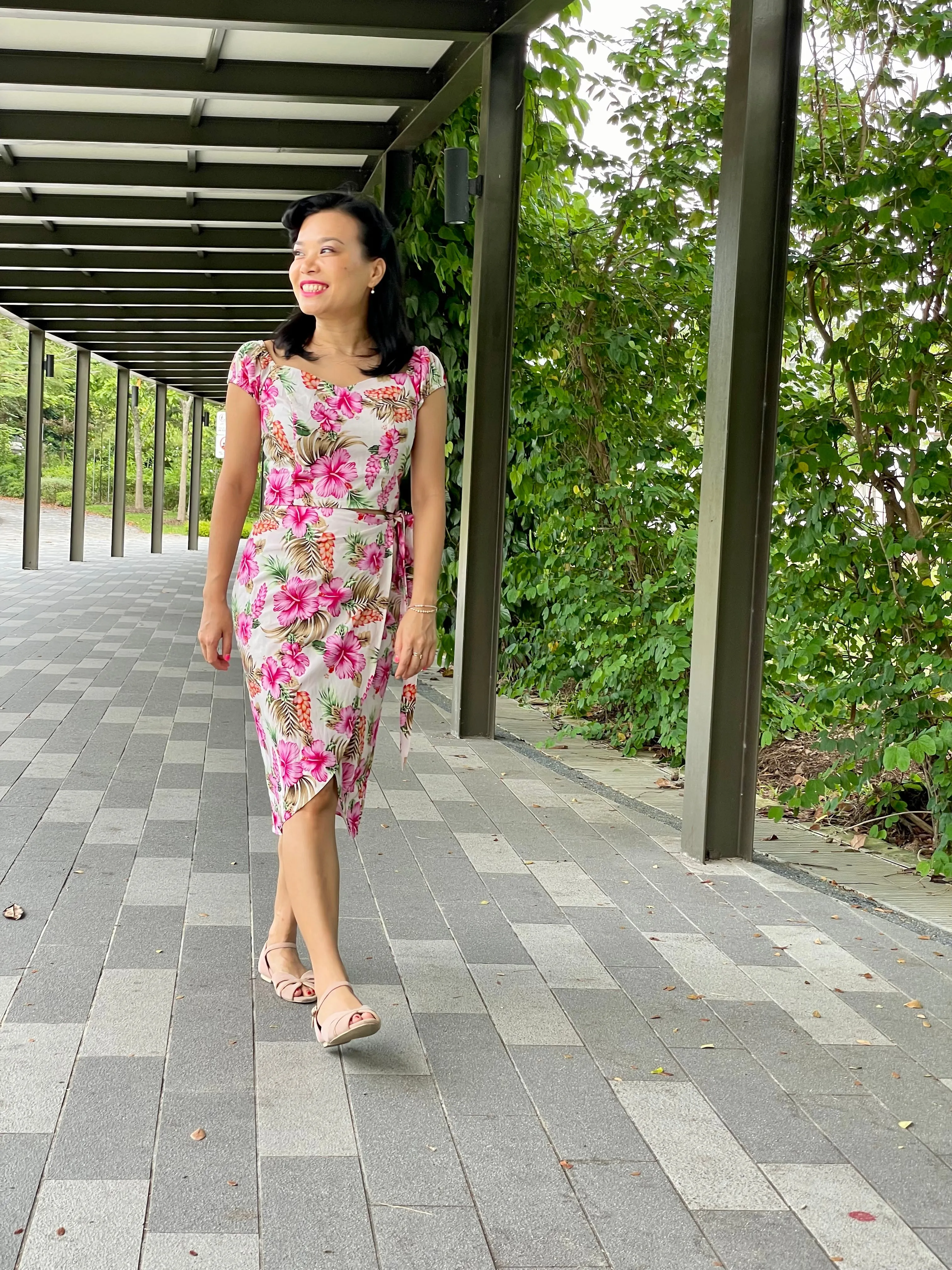 Lucy Tulip Wrap Skirt
