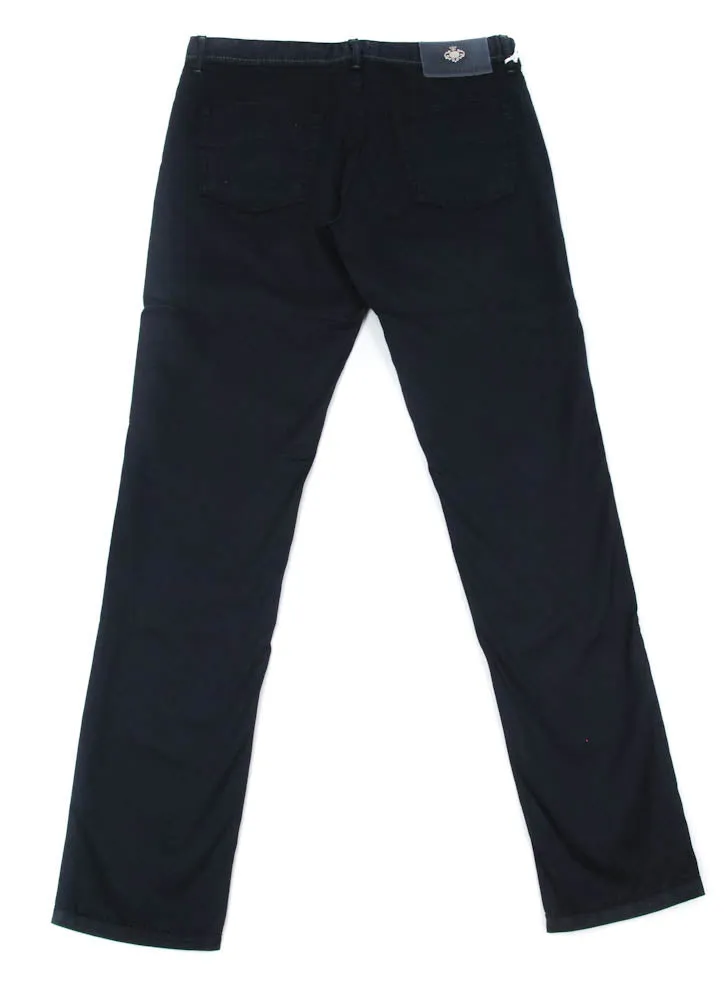 Luigi Borrelli Midnight Navy Blue Pants - 33 US / 49 EU