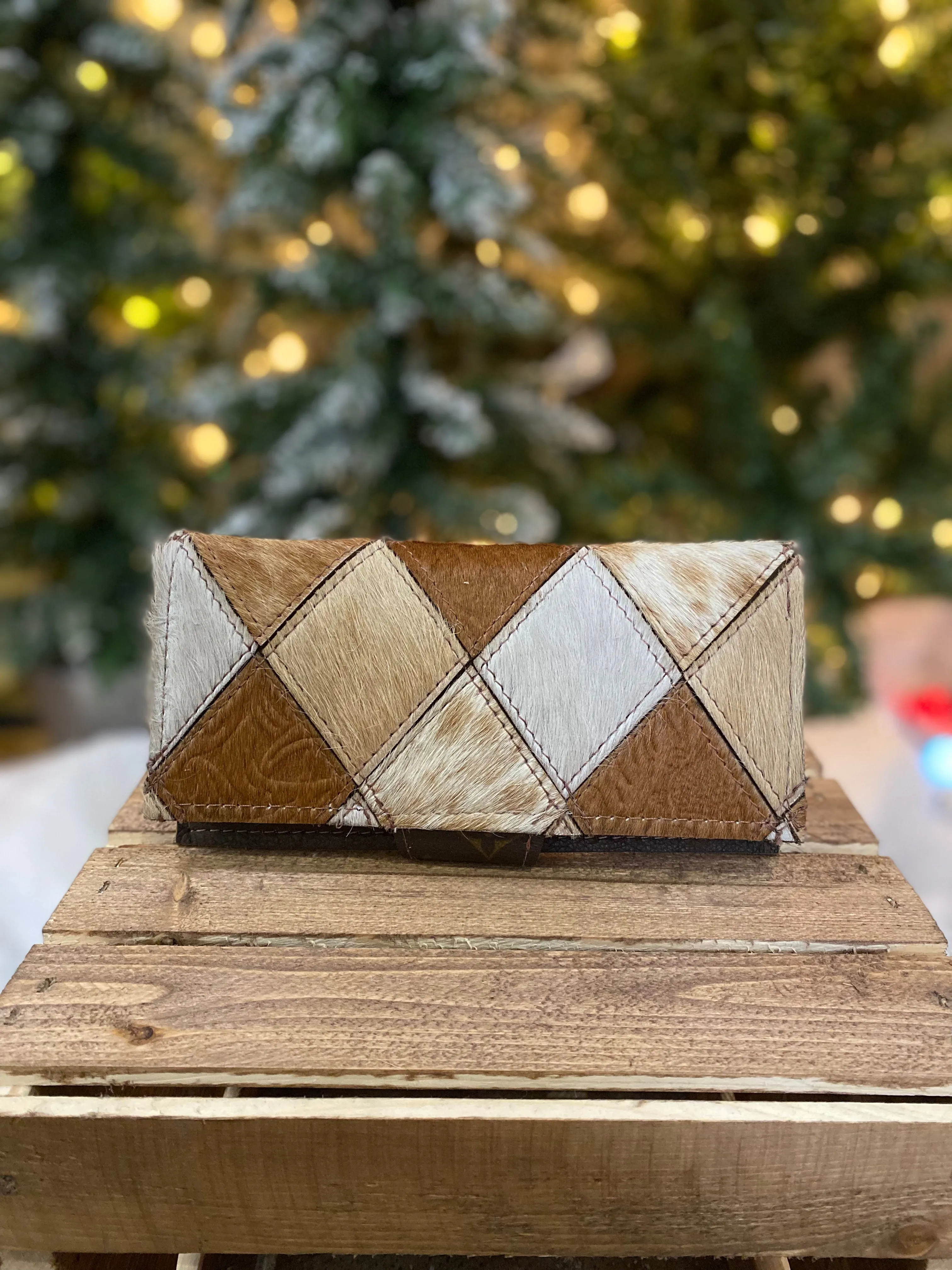 LV Rosie Patchwork Cowhide Wallet