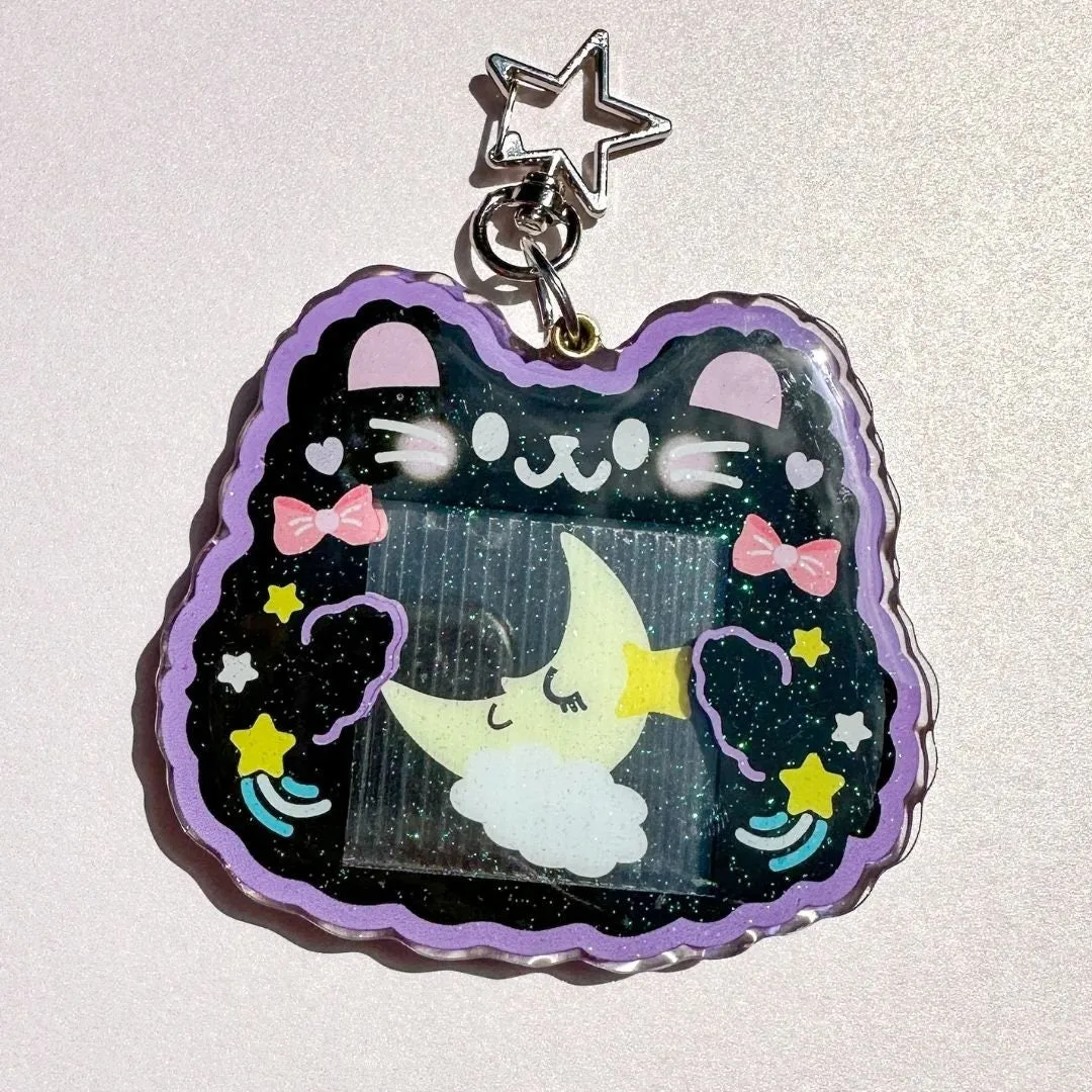 Magnetic Photo Holder Acrylic Keychain