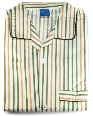 Maheen's Creation Nightdress For Men - Striped Design Nightwear